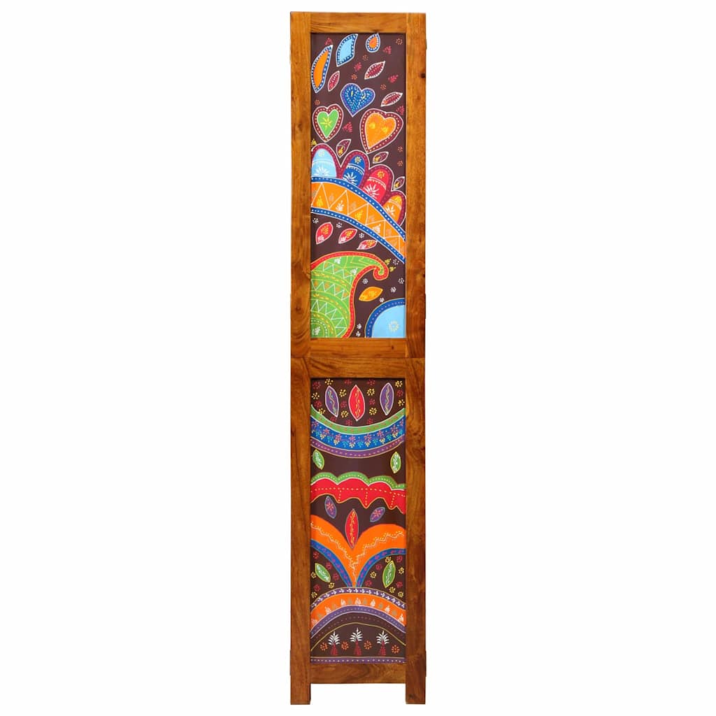 Raumteiler Braun 105 x 180 cm Akazie Massivholz