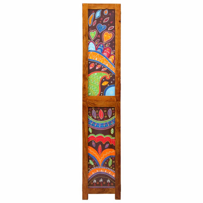 Raumteiler Braun 105 x 180 cm Akazie Massivholz