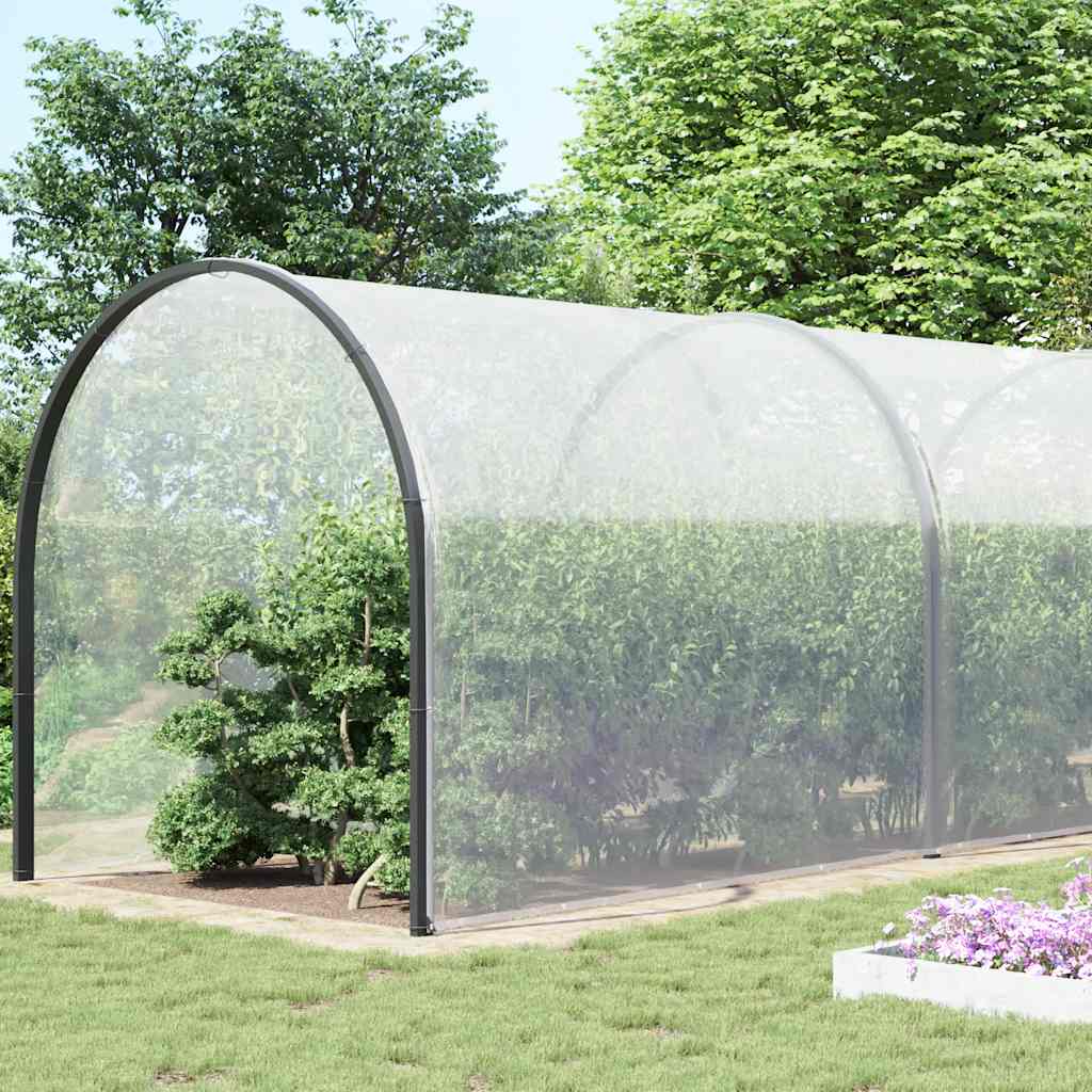 Transparente Plane mit Ösen 8x12 m Polyethylen