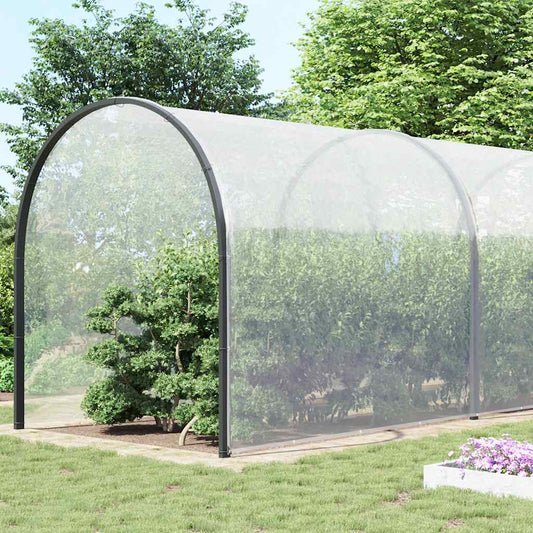 Transparente Plane mit Ösen 12x12 m Polyethylen