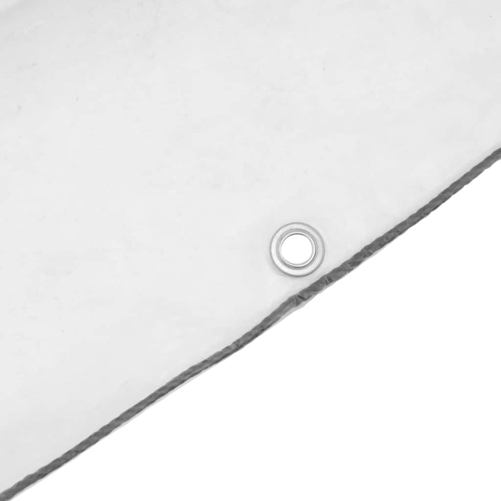 Transparente Plane mit Ösen 12x12 m Polyethylen