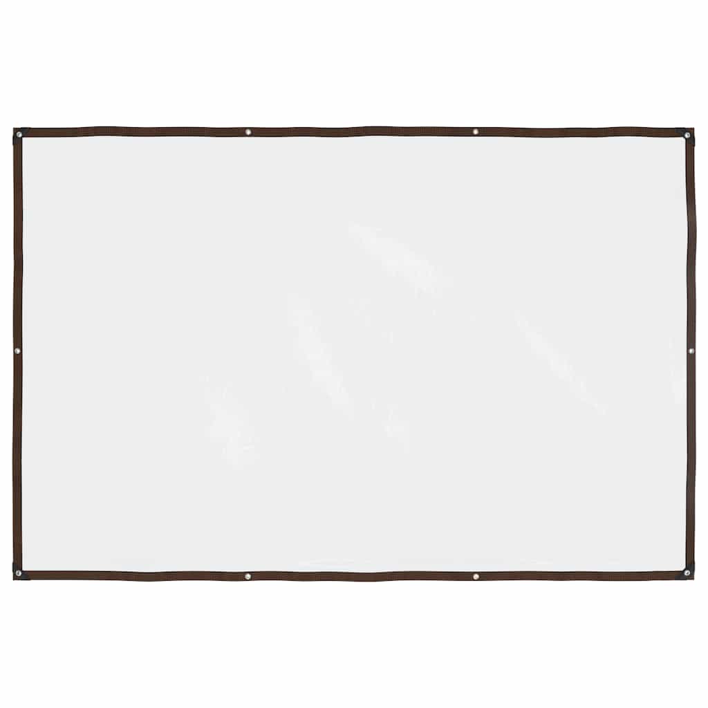 Transparente Plane mit Ösen 2x3 m Polyethylen