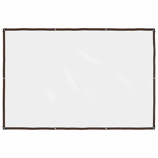 Transparente Plane mit Ösen 2x3 m Polyethylen