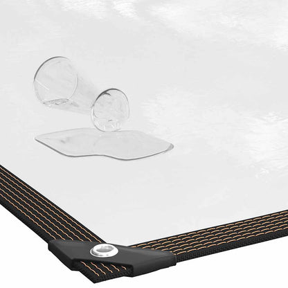 Transparente Plane mit Ösen 2x3 m Polyethylen