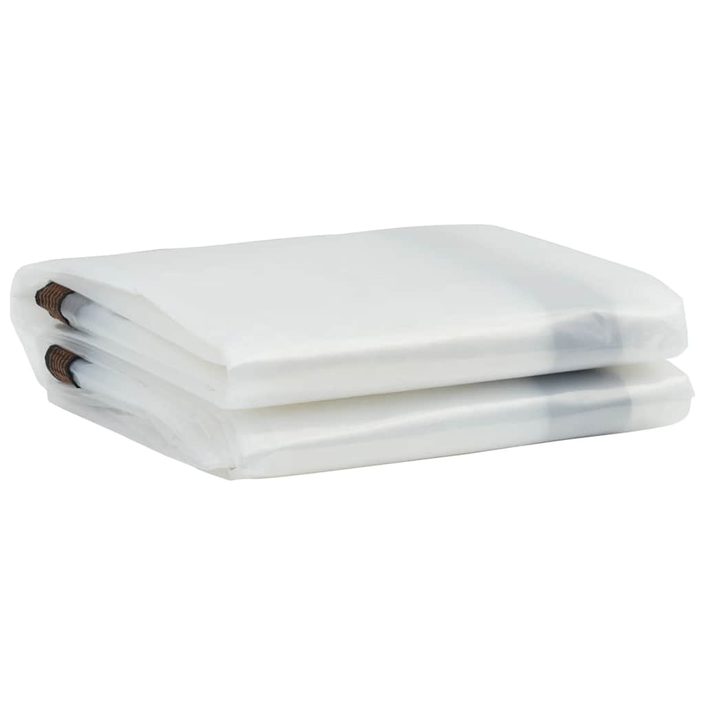 Transparente Plane mit Ösen 2x5 m Polyethylen
