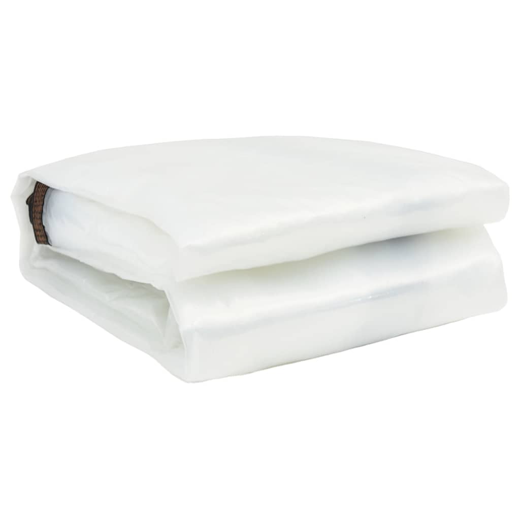 Transparente Plane mit Ösen 6x6 m Polyethylen