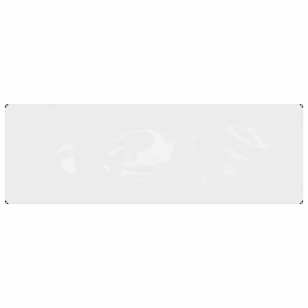 Transparente Plane mit Ösen 1x3 m PVC