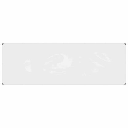 Transparente Plane mit Ösen 1x3 m PVC