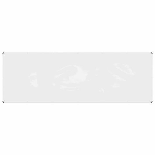 Transparente Plane mit Ösen 1x3 m PVC