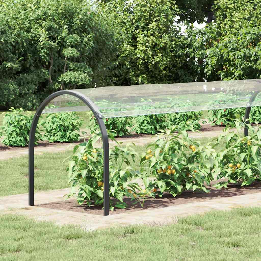 Transparente Plane mit Ösen 1x6 m PVC