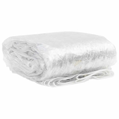 Transparente Plane mit Ösen 1x6 m PVC