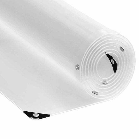 Transparente Plane mit Ösen 3x10 m PVC