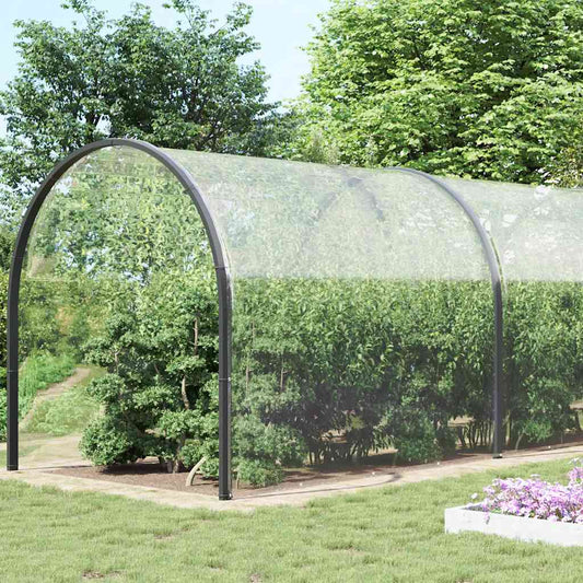 Transparente Plane mit Ösen 6x12 m PVC