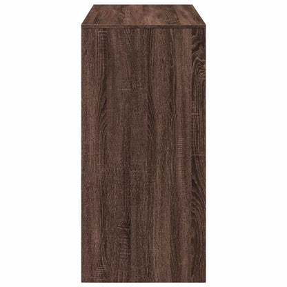 Bartisch Braun Eichen-Optik 102x50x103,5 cm Holzwerkstoff