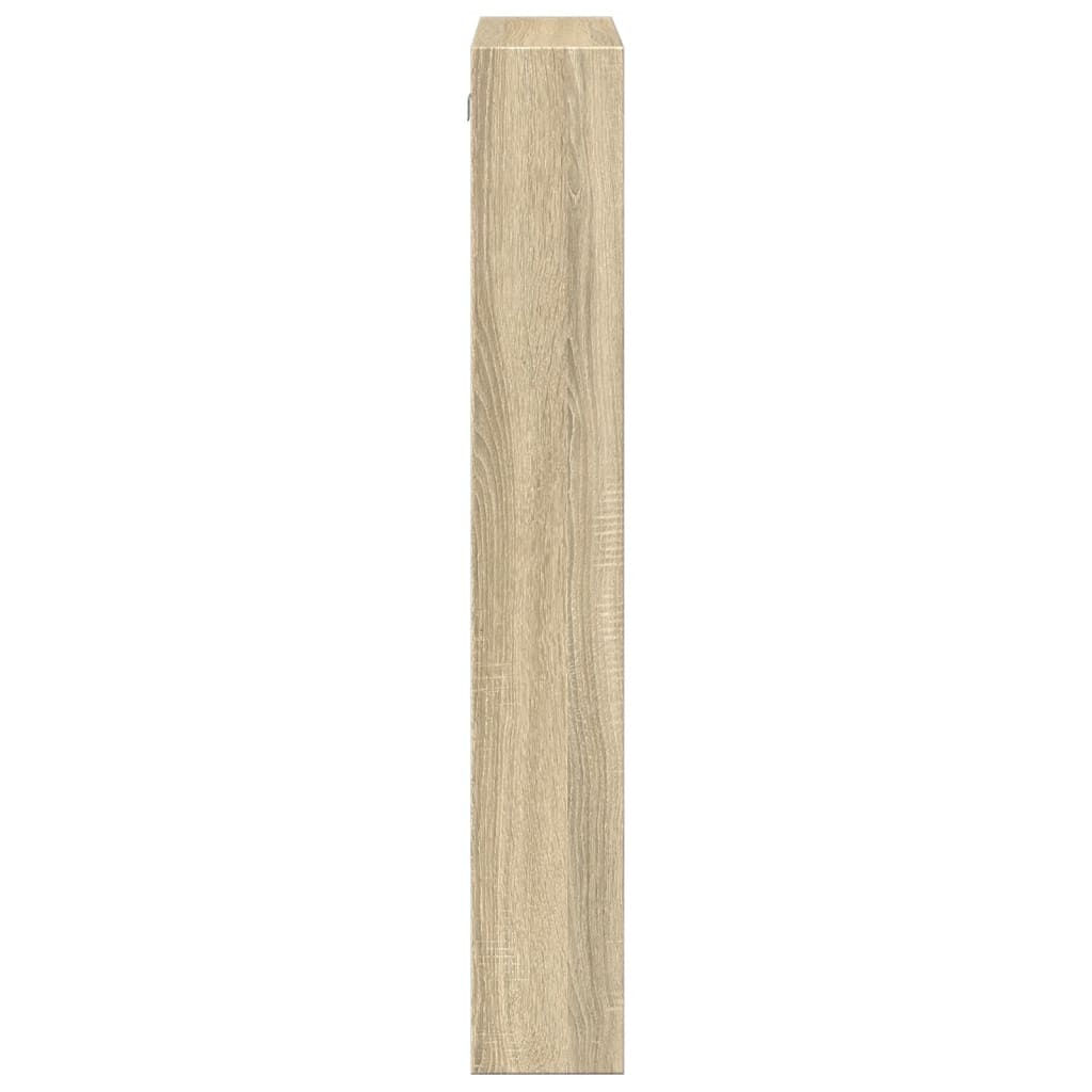 Wandschrank Sonoma-Eiche 50x15x100 cm Holzwerkstoff