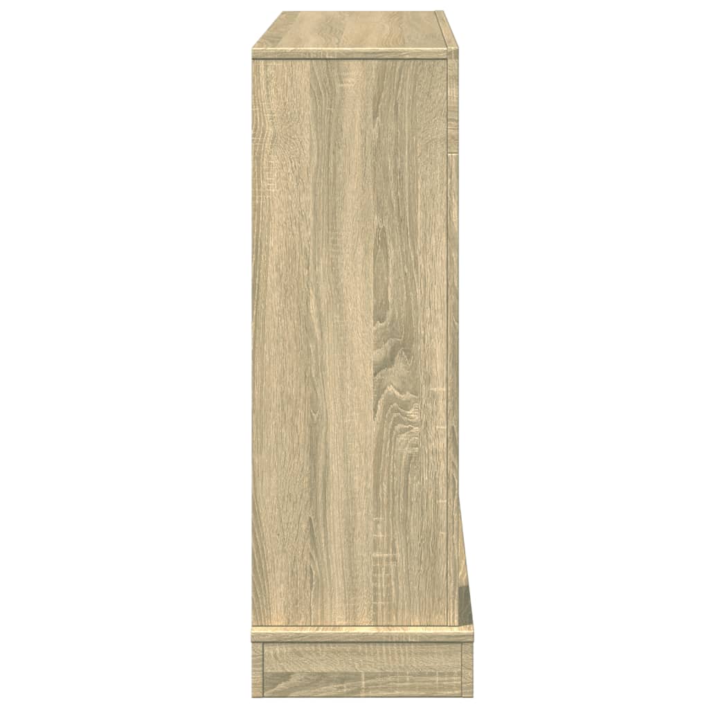 Kaminumrandung Sonoma-Eiche 100x30x87,5 cm Holzwerkstoff
