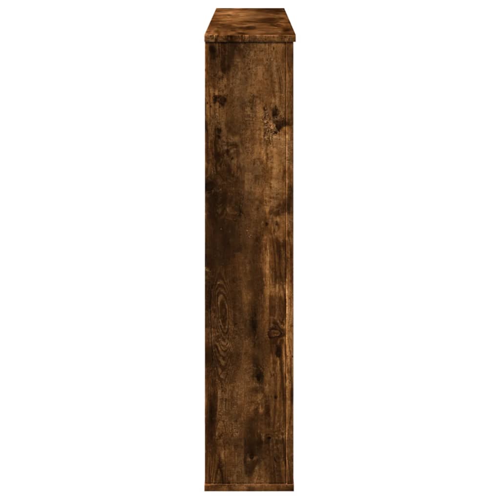 Kaminumrandung Räuchereiche 100x20x100 cm Holzwerkstoff
