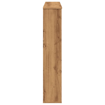 Kaminumrandung Artisan-Eiche 100x20x100 cm Holzwerkstoff