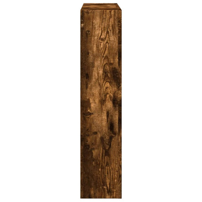 Kaminumrandung Räuchereiche 81x18x82 cm Holzwerkstoff