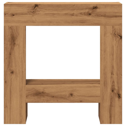 Kaminumrandung Artisan-Eiche 81x18x82 cm Holzwerkstoff