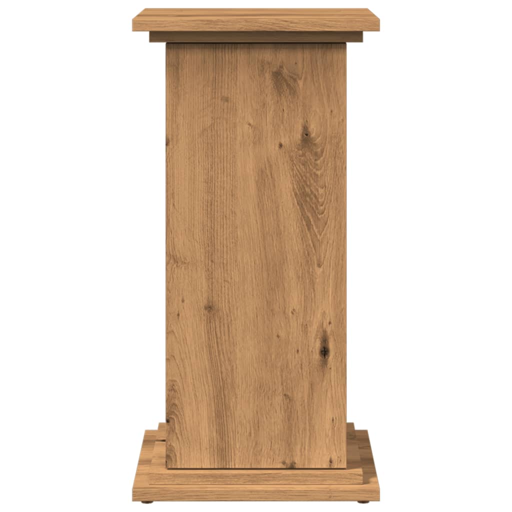 Postament mit Stauraum Artisan-Eiche 31x30x60 cm Holzwerkstoff