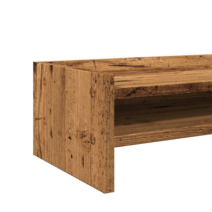 Monitorständer Altholz-Optik 42x24x16 cm Holzwerkstoff