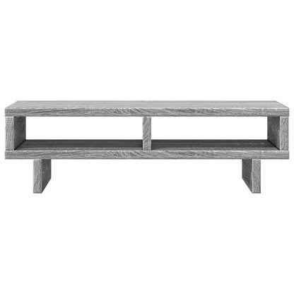 Monitorständer Grau Sonoma 50x27x15 cm Holzwerkstoff