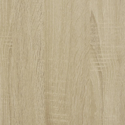 Wandschrank 78x18x71 cm Sonoma Eiche Holzwerkstoff
