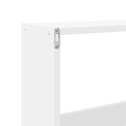 Wandschrank 158x18x53 cm Weiß Holzwerkstoff