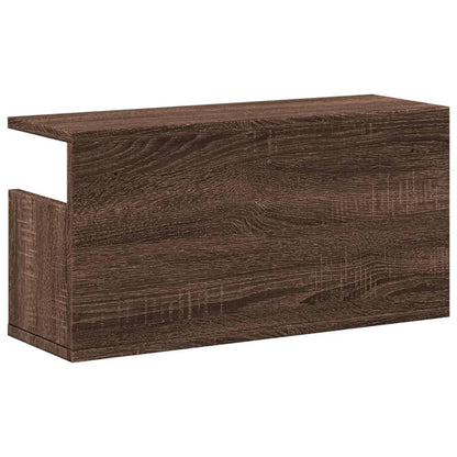 Wandschrank 60x20x30 cm Eichen-Optik Holzwerkstoff