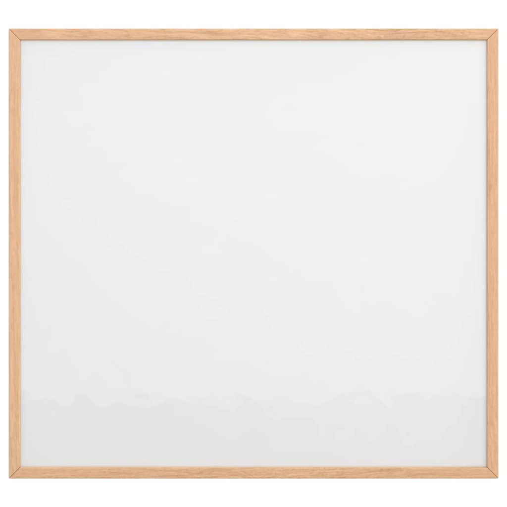 Magnetisches Whiteboard mit massivem Kiefernholzrahmen 60x55 cm