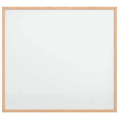 Magnetisches Whiteboard mit massivem Kiefernholzrahmen 60x55 cm