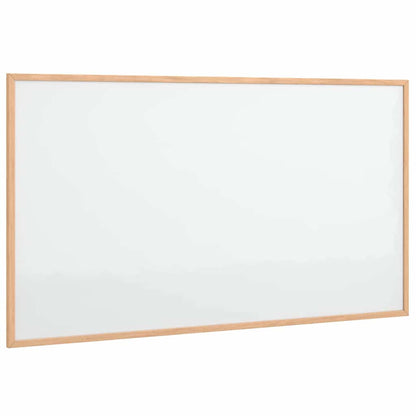Magnetisches Whiteboard mit massivem Kiefernholzrahmen 100x55cm