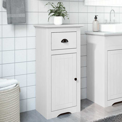 Badeværelsesskab BODO Hvid 44x30x90 cm