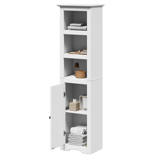 Badschrank BODO Weiß 44x30x160 cm