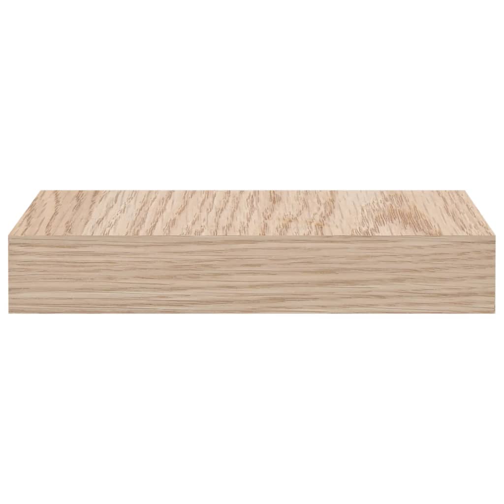 Schweberegal 2 Stk. 23x23,5x4 cm Holzwerkstoff