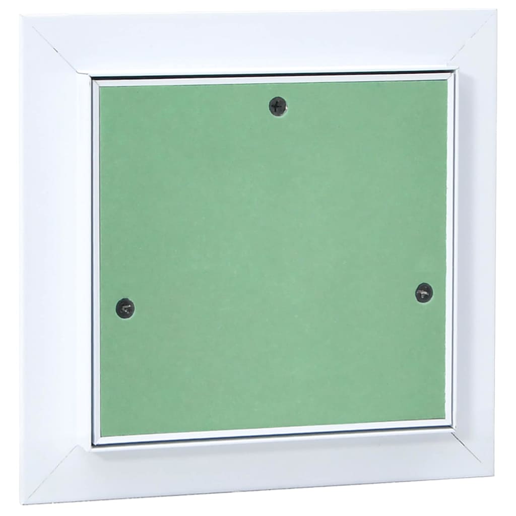 Revisionsklappe Weiß 20 x 20 cm Aluminium und Gipskarton