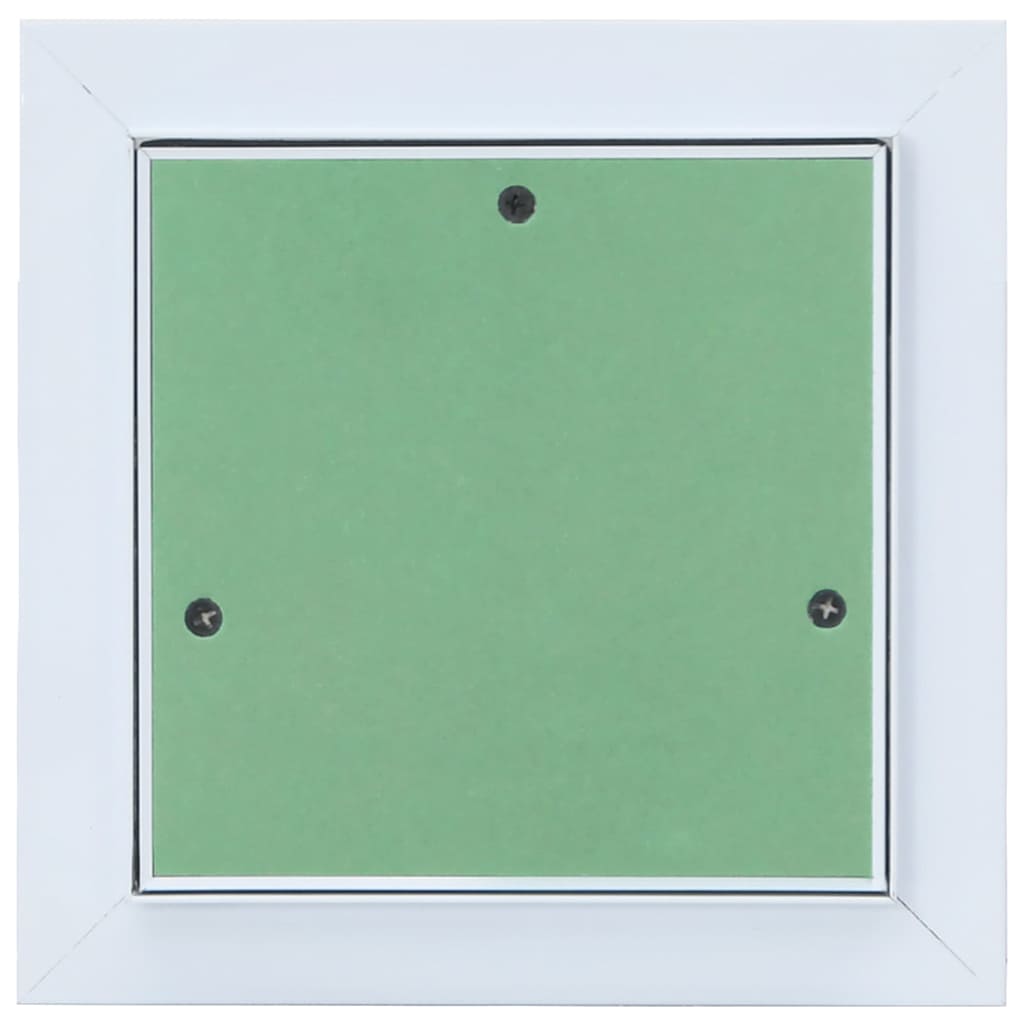 Revisionsklappe Weiß 20 x 20 cm Aluminium und Gipskarton