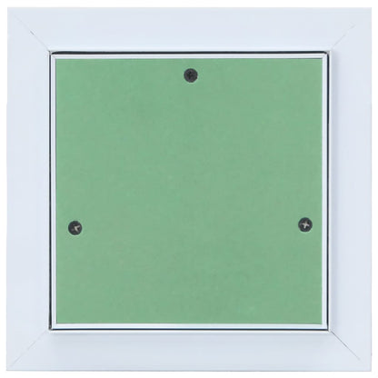 Revisionsklappe Weiß 20 x 20 cm Aluminium und Gipskarton