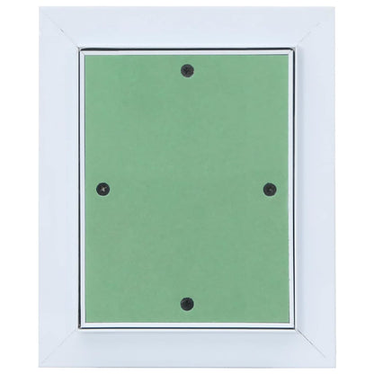 Revisionsklappe Weiß 20 x 25 cm Aluminium und Gipskarton