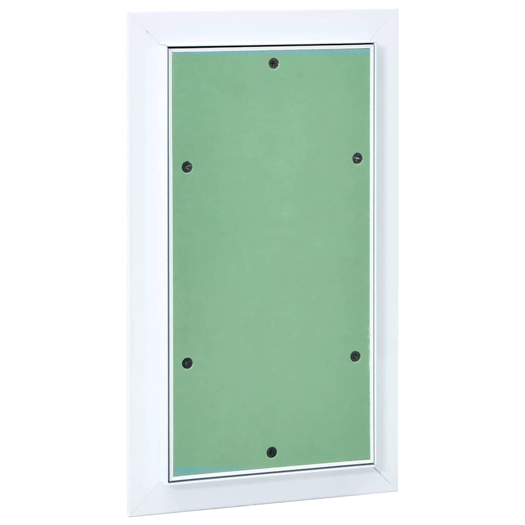 Revisionsklappe Weiß 20 x 35 cm Aluminium und Gipskarton