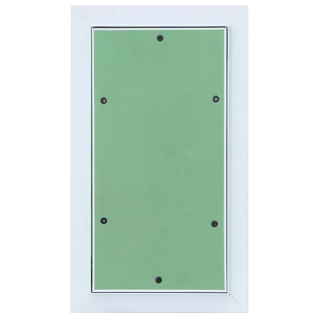 Revisionsklappe Weiß 20 x 35 cm Aluminium und Gipskarton