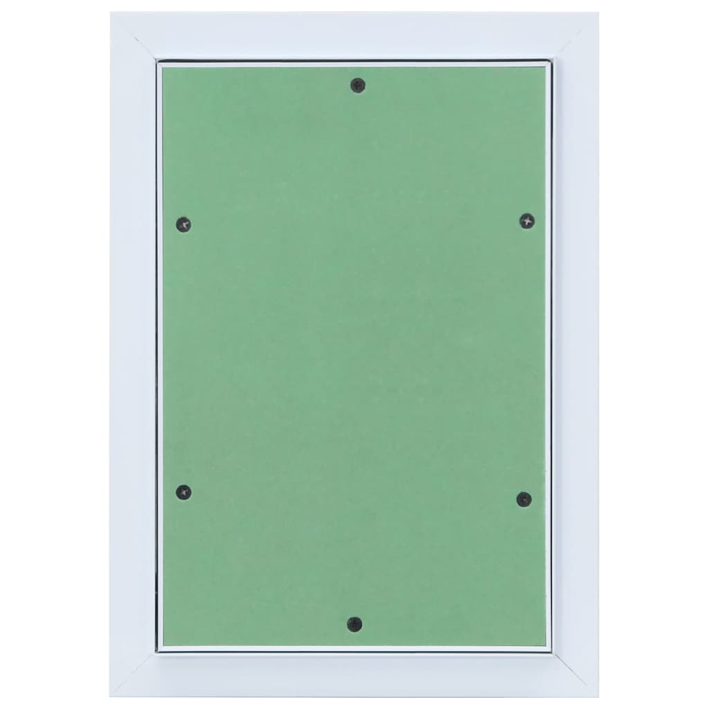 Revisionsklappe Weiß 25 x 35 cm Aluminium und Gipskarton