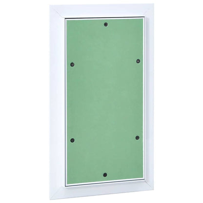 Revisionsklappe Weiß 25 x 45 cm Aluminium und Gipskarton