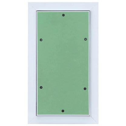 Revisionsklappe Weiß 25 x 45 cm Aluminium und Gipskarton
