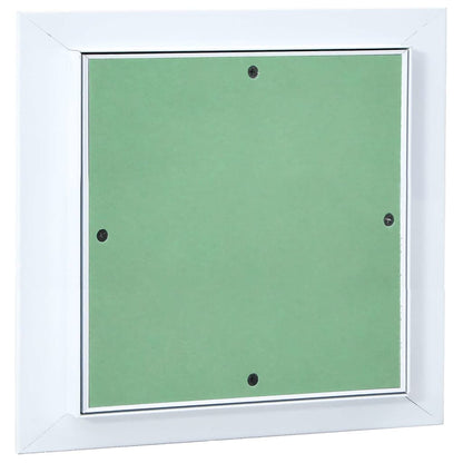 Revisionsklappe Weiß 30 x 30 cm Aluminium und Gipskarton