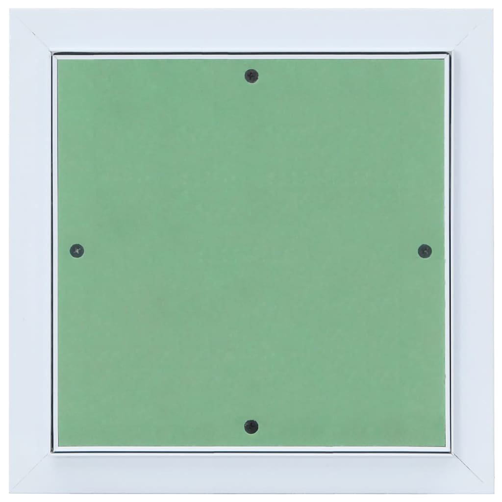 Revisionsklappe Weiß 30 x 30 cm Aluminium und Gipskarton