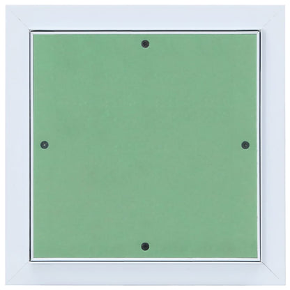 Revisionsklappe Weiß 30 x 30 cm Aluminium und Gipskarton