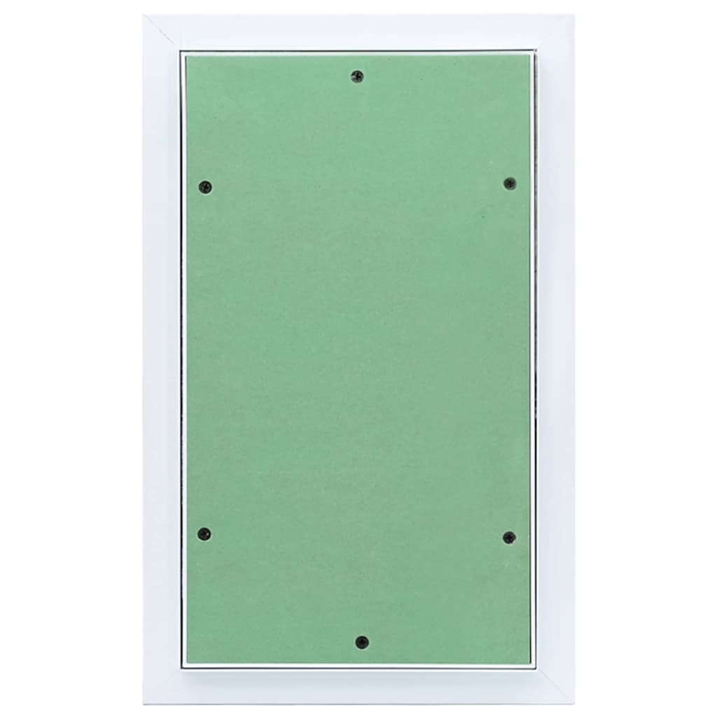 Revisionsklappe Weiß 30 x 45 cm Aluminium und Gipskarton