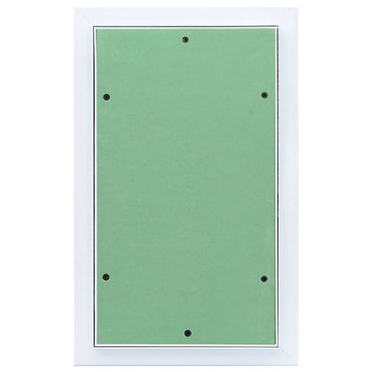 Revisionsklappe Weiß 30 x 45 cm Aluminium und Gipskarton
